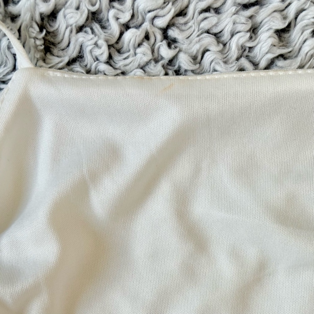 NWT Miss Avenue White Wide Leg 2pc pant set - Picture 7 of 7